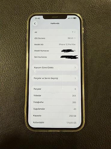 iphone x max pro: IPhone 12 Pro Max, 256 GB, Graphite, Face ID, Simsiz şarj — 6