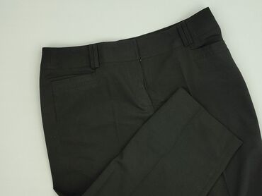 костюми жіночі класичні: Material trousers for women, size L (EU 40)