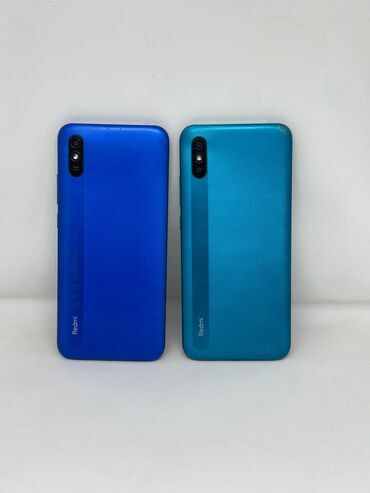 обмен старый телефон на новый: Redmi, Redmi 9A, Б/у, 32 ГБ, цвет - Синий, 2 SIM