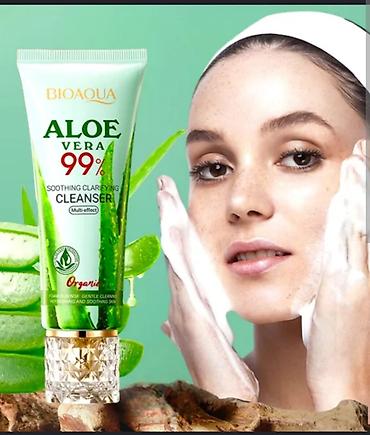 dan john cipele: BIOAQUA Aloe Vera 99% Soothing Clarifying Cleanser – pena za umivanje — 1