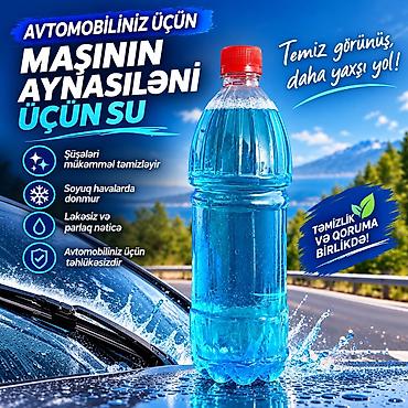 yag filteri: Maşının ön şüşə yuyucu suyu - Şüşələri mükəmməl təmizləyir, ləkəsiz — 1