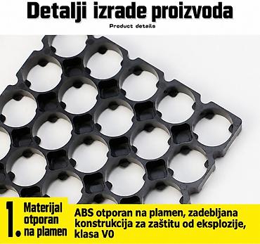 štucer za drvo: Niklovana spojna traka za 18650 baterijske pakete – 2P 1KG Za — 5