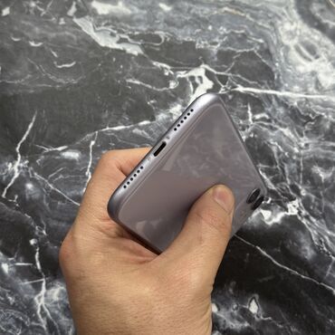 Apple iPhone: IPhone 11, Б/у, 128 ГБ, Синий, Защитное стекло, Чехол, 88 % — 2