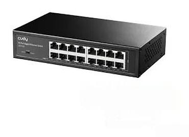 Modemi, ruteri i mrežni uređaji: Cudy GS1016 – 16-portni gigabitni Ethernet svič - 16x RJ45 — 17