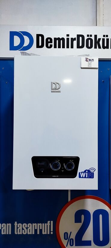 Mazda: DemirDöküm atromiX divar tipli kombi - Kapasitə seçimləri: 20 kW, 24
