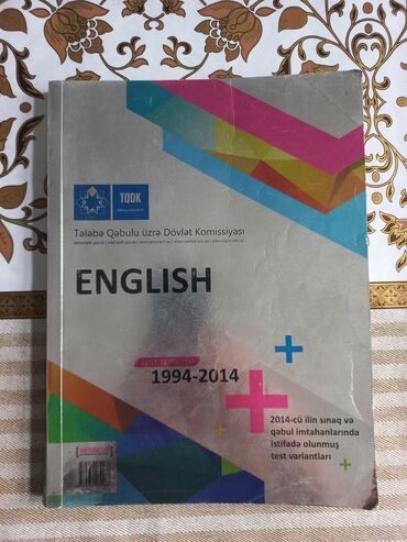 mektebeqeder hazirliq testleri muellimler ucun: İngilis test toplusu 1994-2014