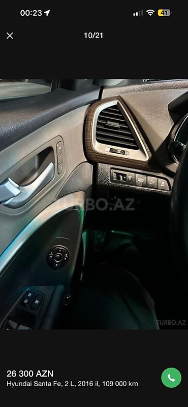 changan eado 2013: Hyundai Santa Fe: 2 l | 2016 il Krossover — 6