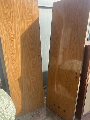 qapi icliyi: Taxta interyer qapısı – şüşəli model - Material: təbii ağac — 6