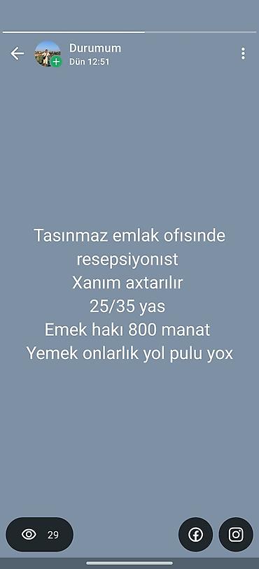 sadə dirnaq modelleri: Ofis menecer, katib tələb olunur, 30-45 yaş — 1