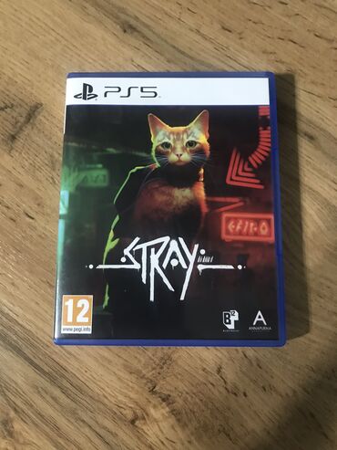 Игры для PlayStation: STRAY-2600 СОМ⚡️⚡️⚡️👍👍👍ДИСК ДЛЯ PS5,ИГРА ПРО ЗАБЛУДИВШИЮСЯ КОШКУ