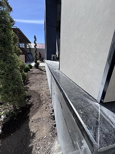 Фасадные плиты Сары-Таш (Травертин): Новый, Размер: 400 × 600 мм, Белый, Бесплатный выезд, Гарантия, Установка — 2