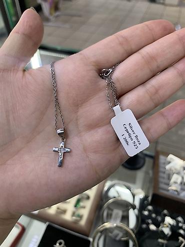 купить золотой крестик: Подвески‑крестики на цепочке из серебра 925 пробы Silver Roza — 3