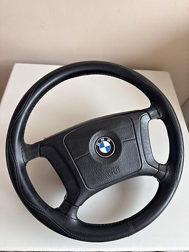 bmw nasatka: BMW sükan çarxı – SRS Airbag ilə - Orijinal BMW sükan çarxı, mərkəzdə — 3