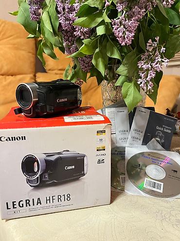 canon 60: Canon LEGRIA HF R18 HD videokamera Xüsusiyyətlər: - Full HD 1080p — 4