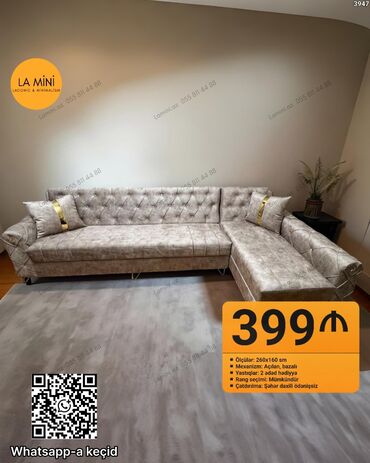 metbex kunc divani: Угловой диван, Раскладной, С подъемным механизмом, Ткань, Бесплатная доставка в черте города