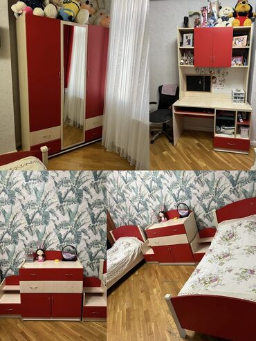 истикбал мебель в баку: Genc yataq desdi 2 eded carpayi 2eded tumba dolab yazi masasi 1 eded