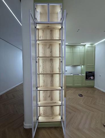 silver kitchen: Кухонный гарнитур, Новый, цвет - Зеленый — 4
