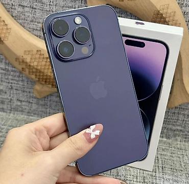 IPhone 14 Pro, 256 GB, Deep Purple lalafo.az -da IPhone 14 Pro, 256 GB, Deep Purple
