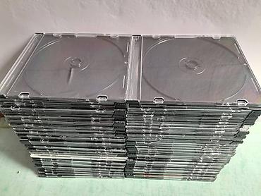 kaset satışı: CD disklər üçün kağız və plastik qablar satılır. Plastik qabın biri 2 — 2