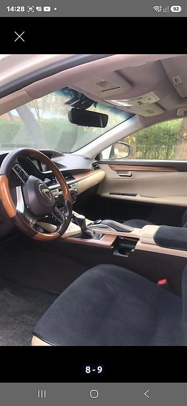 jeep compas: Lexus ES: 2018 г., 2.5 л, Вариатор, Гибрид, Седан — 2