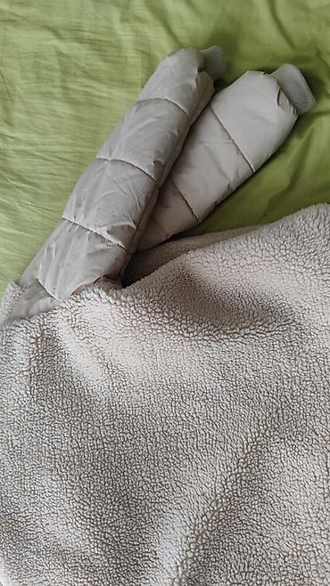 qar geyimi: Uşaqlar üçün kurtka/fleece (Rusiya istehsali) – krem rəng - Material — 1