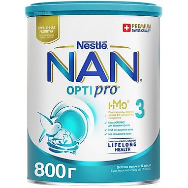 nan смесь цена: Детское молочко Nestlé NAN OPTIPRO 3, 800 г - Для детей с 12 месяцев — 1