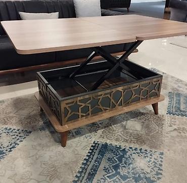 jurnalni transformer: Jurnal masası, Yeni, Transformer, MDF, Dördbucaq masa — 8