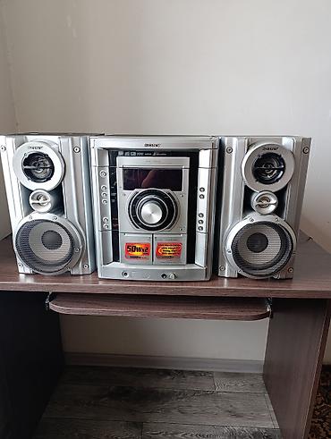 тез арада: Музыкальный центр Sony MHC-GNZ50 (главный блок + пара фронтальных — 1