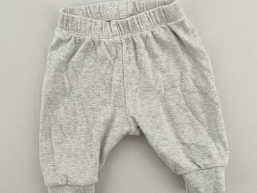 legginsy chłopięce 104: Sweatpants, 0-3 months, condition - Good