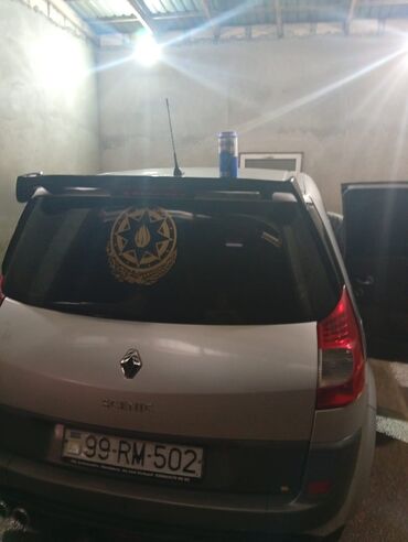 Renault: Renault Scenic (II) – gümüşü rəngdə, 5 qapılı kompakt miniven. tecılı — 6