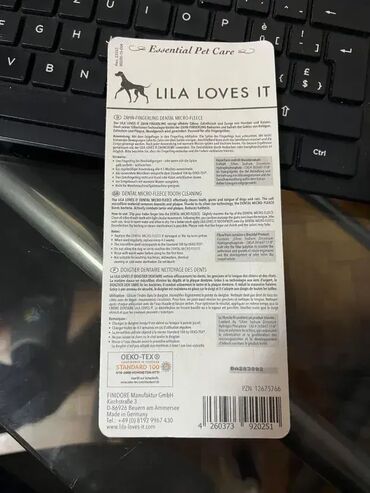 Oprema za kućne ljubimce: Četkica za zube Za Pse - LILA LOVES IT; Efikasno čisti zube, desni i — 2