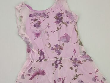 bluzka w kwiaty shein: Dress, 8 years, 122-128 cm, condition - Fair