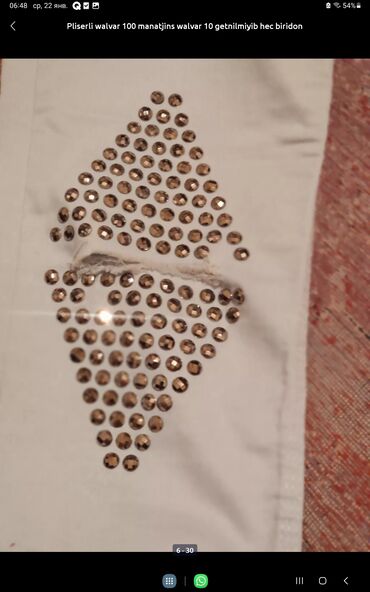 Qadın şalvarları: Şalvar, Dolce & Gabbana, L -da lalafo.az — 6 Qadın şalvarları: Şalvar, Dolce & Gabbana, L — 6