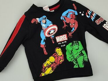 czarne trampki tommy: Bluza, Marvel, 1.5-2 lat, 86-92 cm, stan - Bardzo dobry