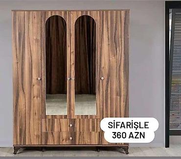 qapi sifarisi: 4 Qapi Dolablar Hal Hazirda Anbarda Movcuddur. Sifariwlede ne reng — 1