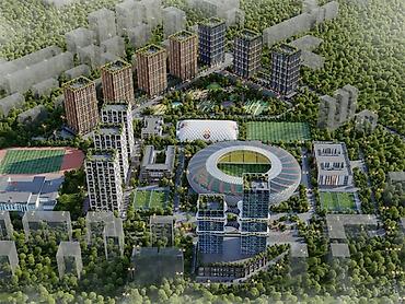 29: 2 комнаты, 92 м², Асанбай мкр Элитка, 12 этаж, ПСО (под самоотделку) — 1