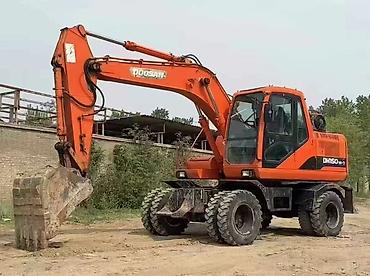 мини погрушик: Экскаватор, Doosan, 2017 г., Колесный — 6