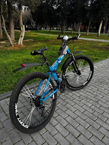 qatlanan velosiped: İşlənmiş Şəhər velosipedi 29", sürətlərin sayı: 9, Ünvandan götürmə