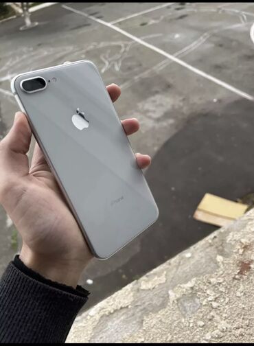 ayfon 6 plus: IPhone 8 Plus, 64 ГБ, Белый, Отпечаток пальца