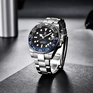 Ručni satovi: PAGANI DESIGN PD-1662 NH34 GMT -BATMAN- Rolex GMT-Master II Potpuno — 11