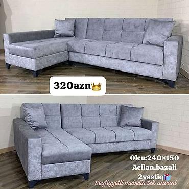 Sifarişlə divanlar: Divan, Qonaq otağı üçün, Parça, Bazasız, Açılmayan — 43