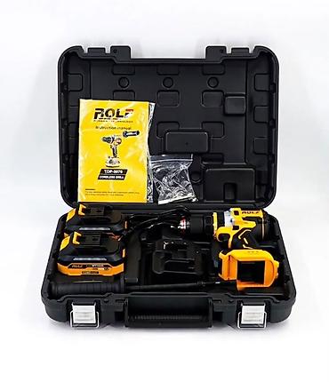 доктор мёд: Аккумуляторная дрель-шуруповерт ROLF TOP-5070 (Germany Technology) — 3