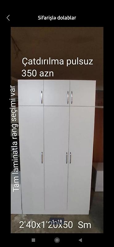 Sifarişlə dolablar: Düz dolab, Yataq otağı üçün, Şifonyer, Açılan — 11