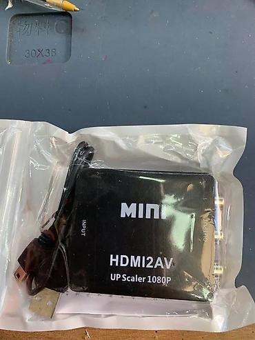 proyektor mini: Məhsul: MINI HDMI2AV – HDMI-dən RCA/AV çevirici (UpScaler 1080P) — 1