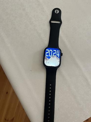 apple whatch 7: Qeyd: Saat Russiyadan gəlib 150 dollara alınıb orginal deyil amma — 1
