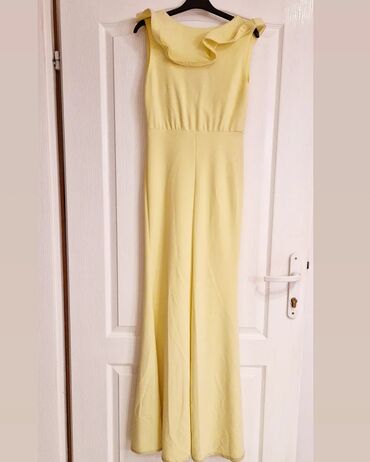 haljine shein: One size, color - Yellow, Evening, With the straps