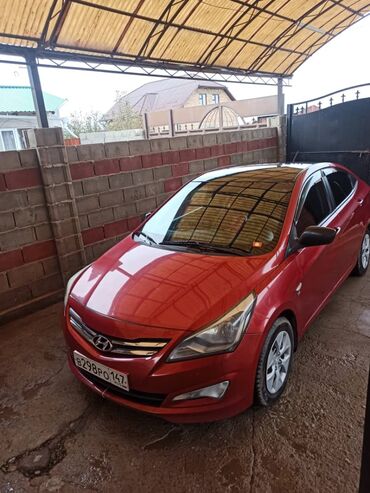 машина лонос: Hyundai Solaris: 2015 г., 1.6 л, Автоматтык, Бензин, Седан