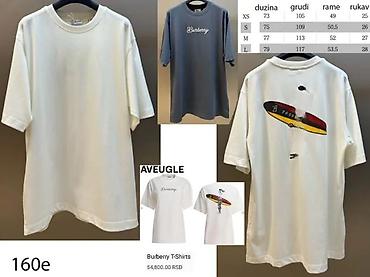 Majice: Men's T-shirt Burberry, bоја - Crna — 3