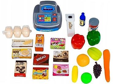 mou obuca: Supermarket štand za decu sa kasirom, vagu i skenerom – ECO TOYS Šifra — 4