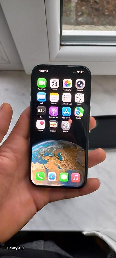 iphone xr korpus: IPhone 13 mini, Qara, Face ID — 4